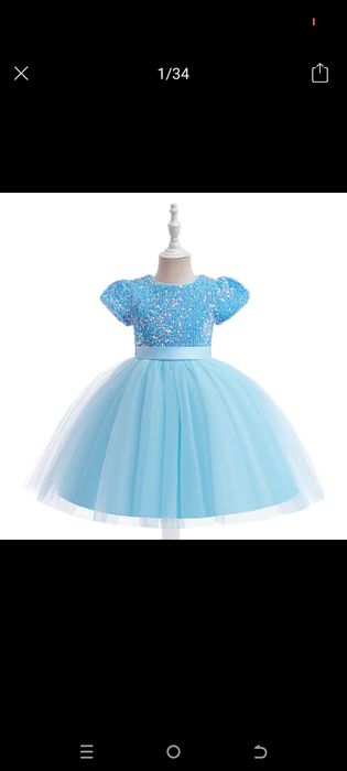 Новое платье 110 размер. 4-5 лет