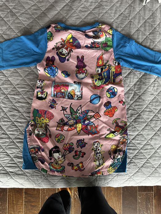 Синя туника с картинки за деца