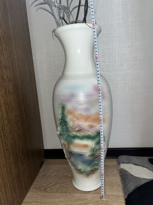 Ваза напольная керамическая