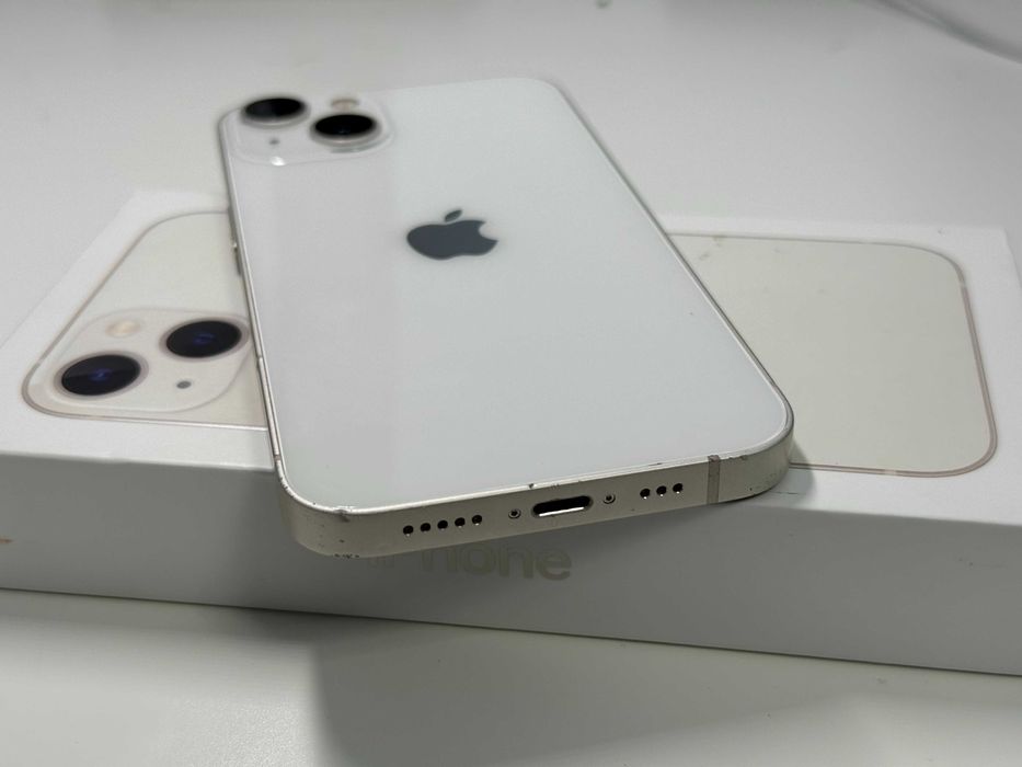 iPhone 13, White, 128Gb, Liber de retea, | Cod G787 |
