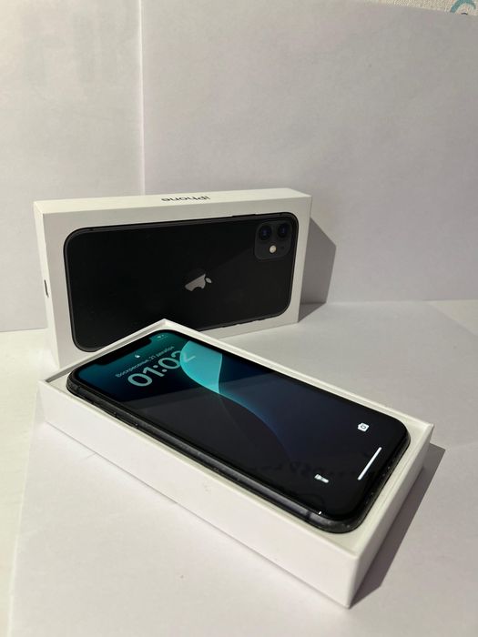 Айфон 11 черный 128/87%