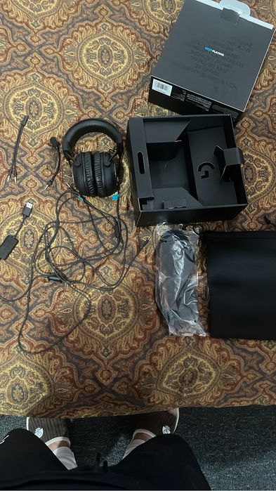 Наушники Logitech G Pro X черный