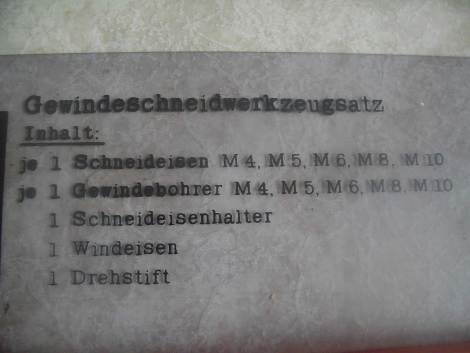 К-т Тръбни Ключове Немски 6-22мм/К-т Плашки Метчици/Скоба Лагери Голям