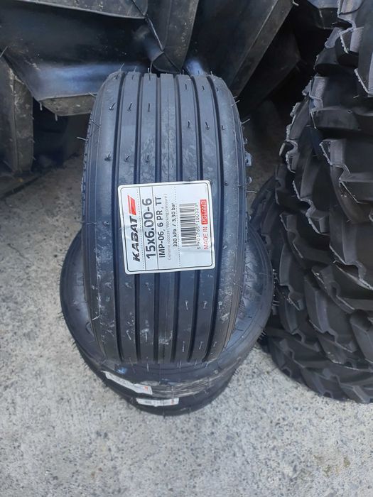 15x6.00-6 cauciucuri noi  kabat liniare directionale pentru gazon WYZX