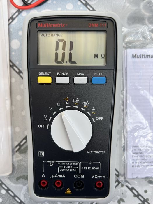 Multimetru Multimetrix DMM111 (Chauvin Arnoux)