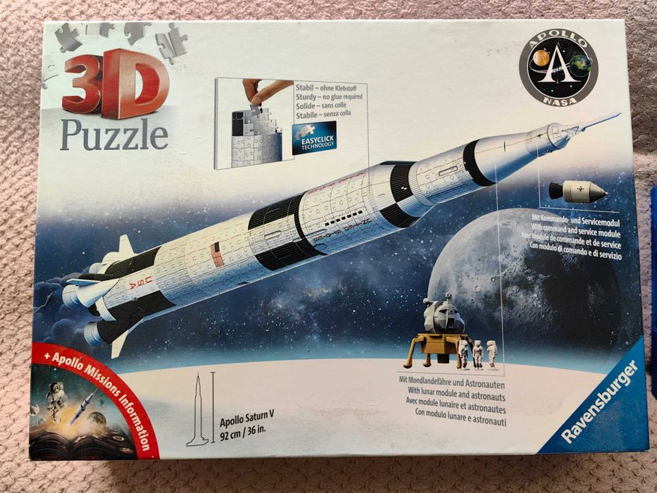 Joc puzzle 3d apollo