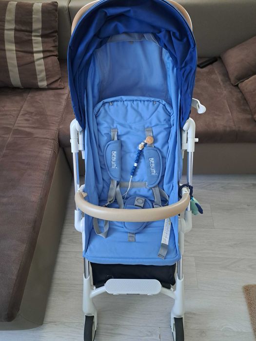 Carucior Bebumi cu lumini de noapte Spotlight Blue