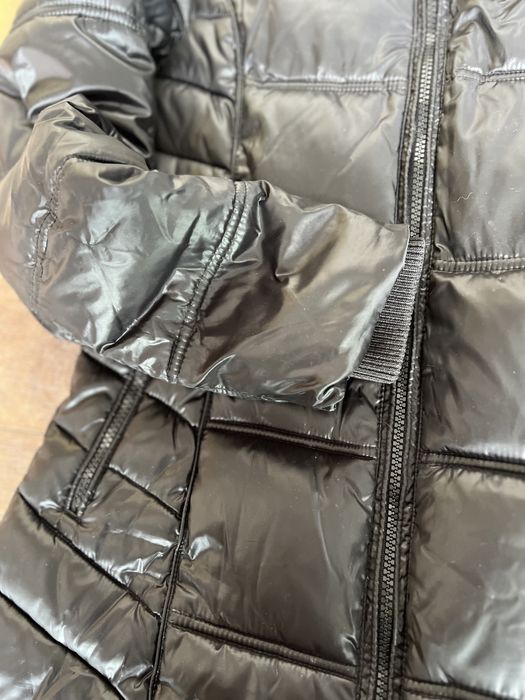 Дамско зимно яке Ellesse с естествен косъм на качулката