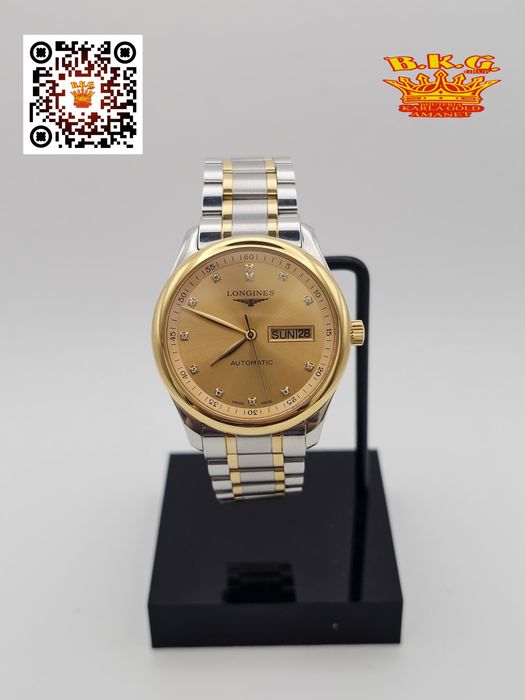 Longines Master Collection aur 18K/oțel Amanet BKG