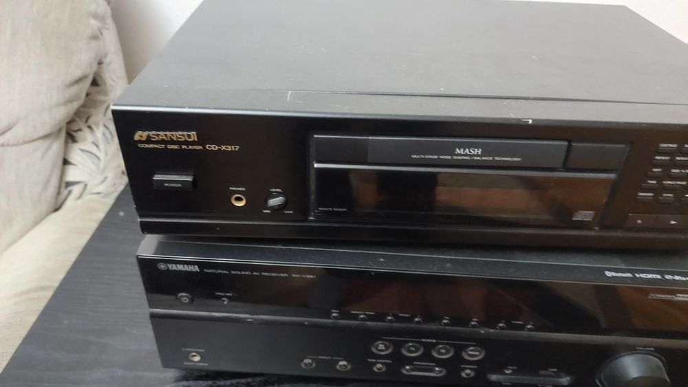 Amplificator yamaha rx v381 și cd player sansui cd x317