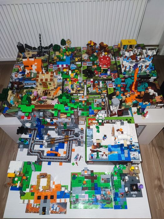 Colecție Lego Minecraft