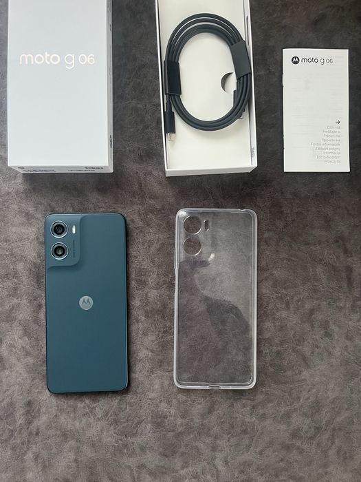 Смартфон Motorola G 06 Power Blue