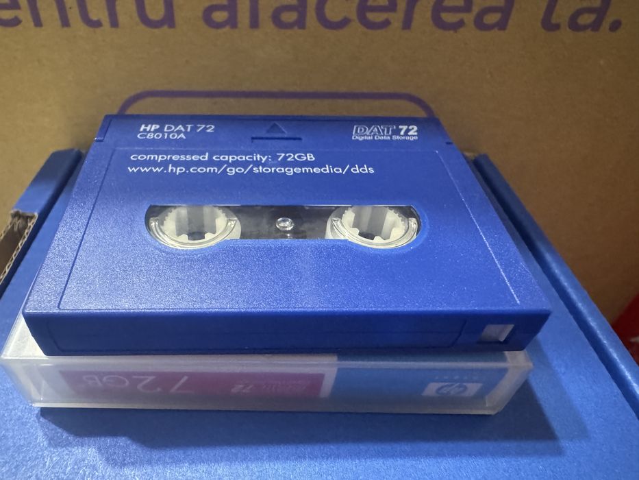 Casetă Backup HP DAT 72 Data Cartridge 72GB - C8010A - Nouă/Sigilată
