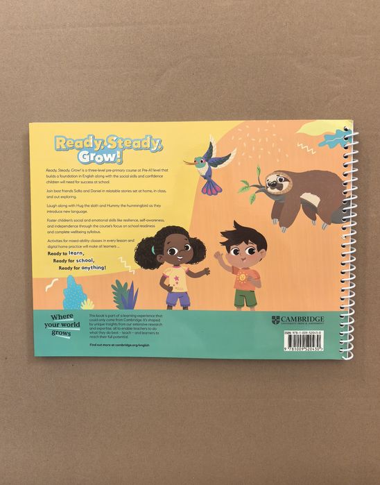 Ready, Steady, Grow! Level 1 Cambridge Комплект Учебник и Учебна Тетра