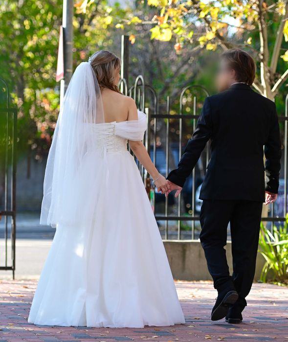 De vanzare URGENT rochie de mireasa eleganta