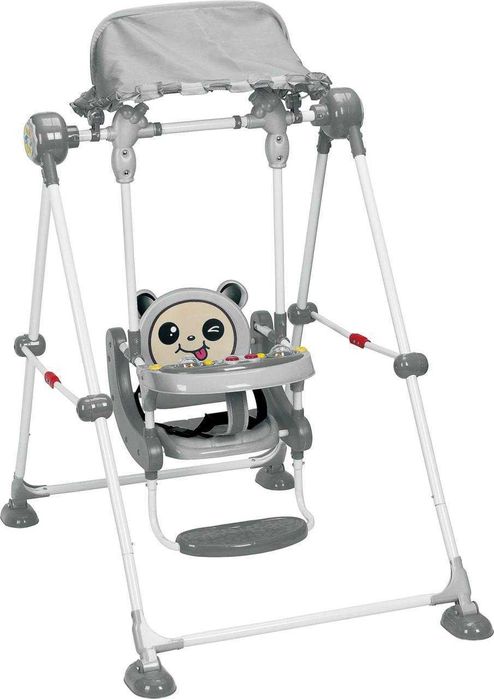 Музыкальные качели Q100 PRO для детей 2–5 лет, с зонтом и ремнем