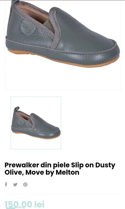 Mocasini Move by Melton pentru copii 23