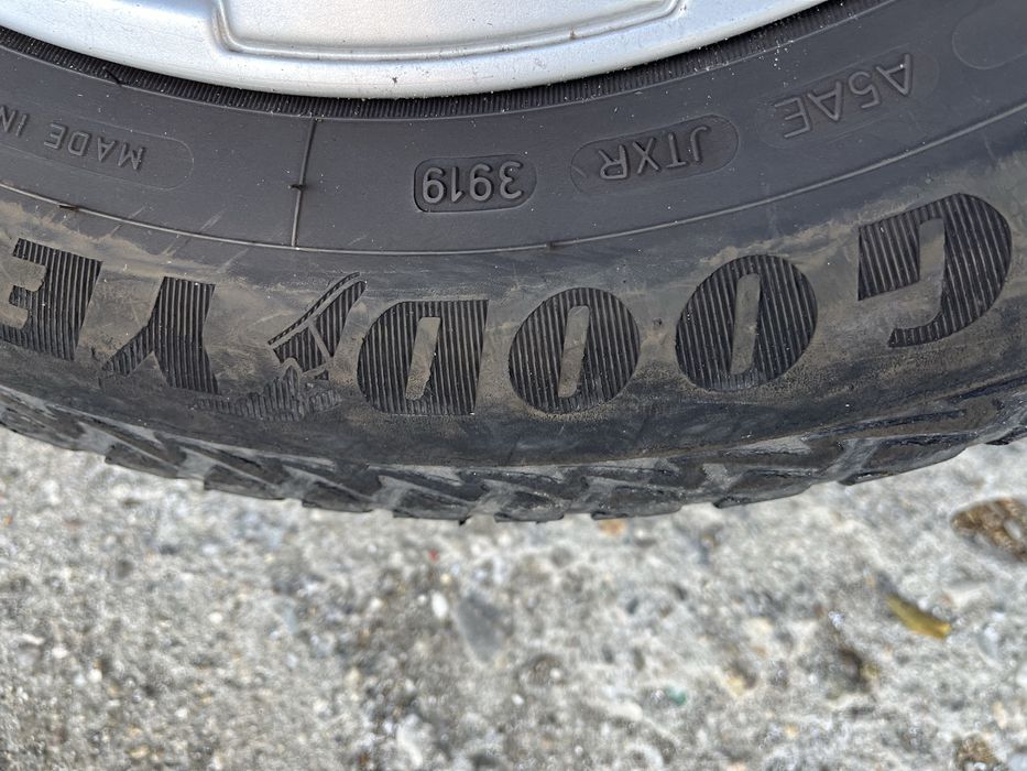 Лети джанти 15 със зимни гуми 5х112