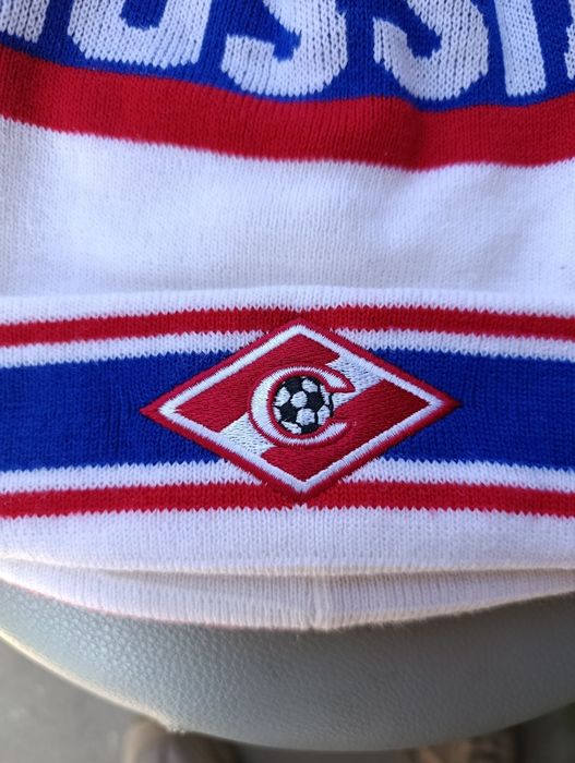 Футбольная шапочка зимняя Спартак