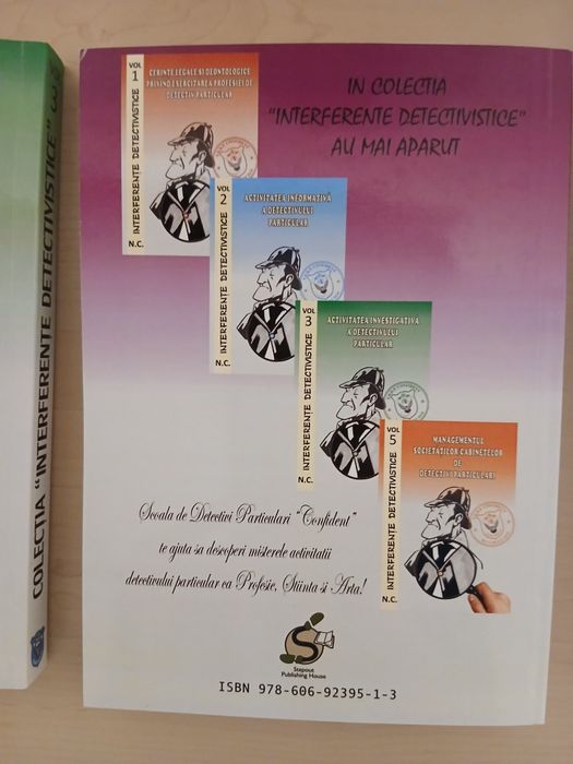 Set Complet 5 Volume Cursuri Detectiv Particular - Noi