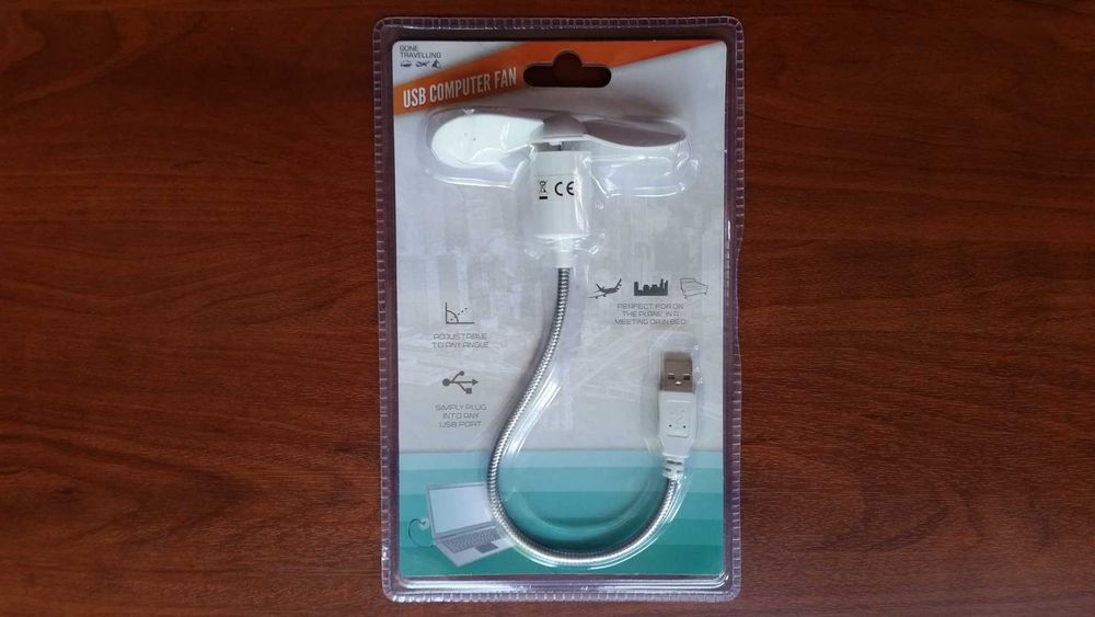 Нов вентилатор с USB захранване - портативен летен охладител