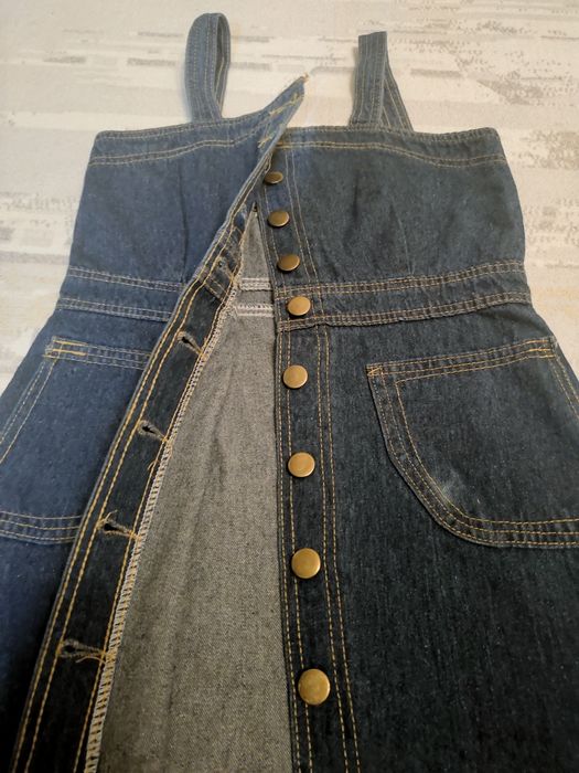 Сарафан джинсовый, платье