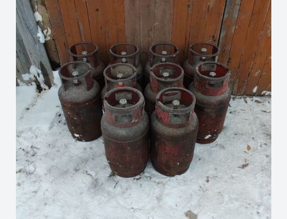 Газовый баллон 27литров с вентилем