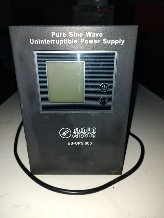 Ups cu SINUS PUR Braun Group 800VA  NOU 12 v  Pentru toate tipurile de