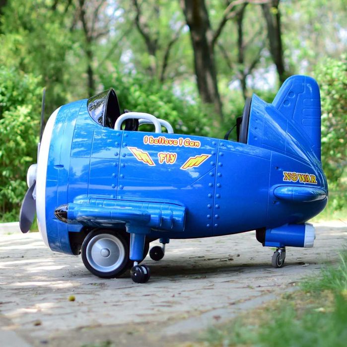 Avion electric pentru copii Eyas plane BJ20201 60W 12V, telecomanda