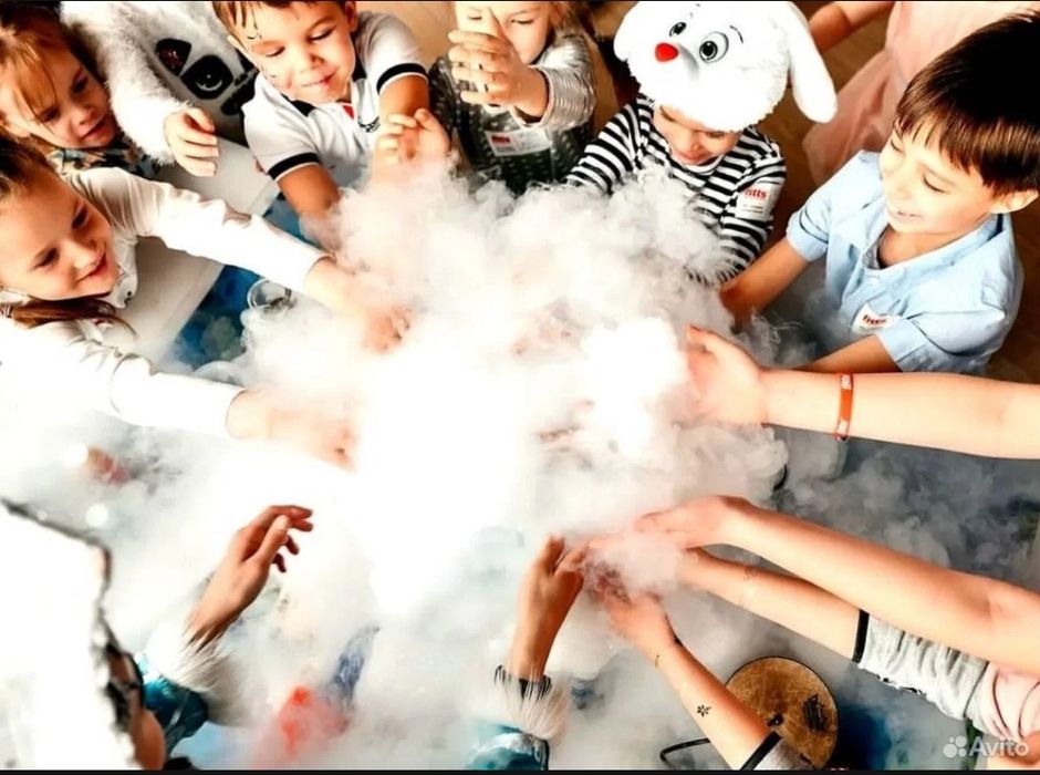 Химическое шоу на праздник с программой