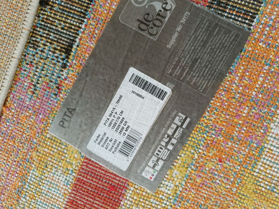 Covor 120x170, fir scurt