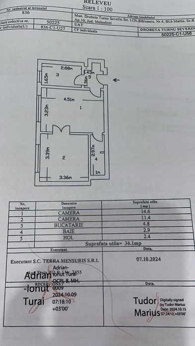 Apartament 2 camere in Dr Tr Severin - Ultracentral !