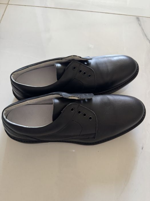 Pantofi din piele pompieri (iarna)