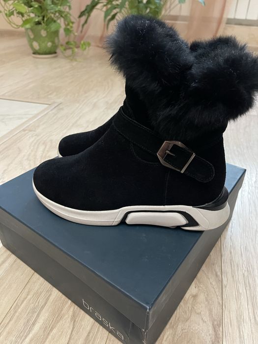 Продам новые зимние ботильоны, р38 Braska