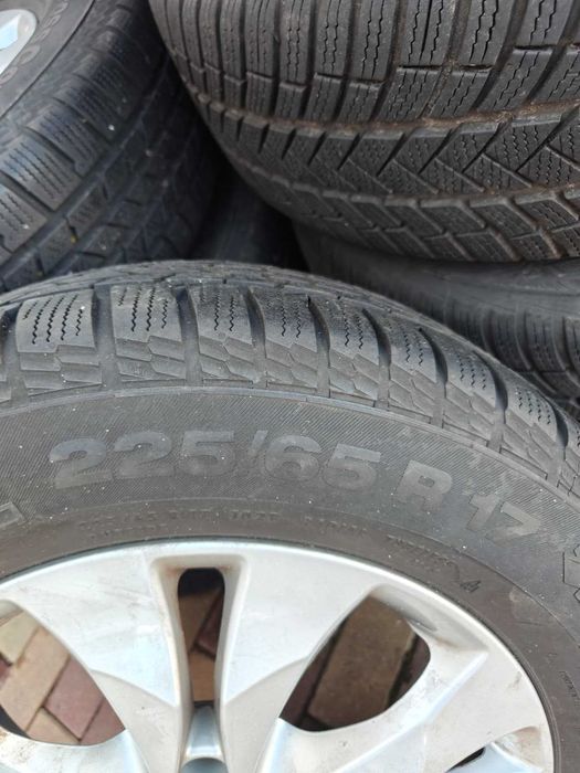 Jante Originale Honda CRV R17 cu anvelope de iarna