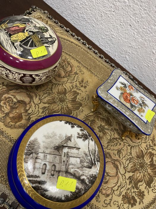 Колекционерски кутии за бижута от порцелан limoges