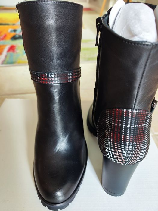 Боти естествена кожа