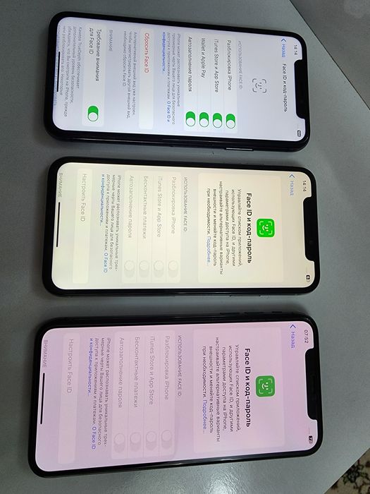 Iphone X LL/A Black 256GB Ideal Face ishlidi Srochna