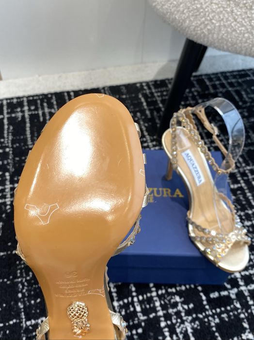 Sandale Aquazzura piele naturala pe comanda