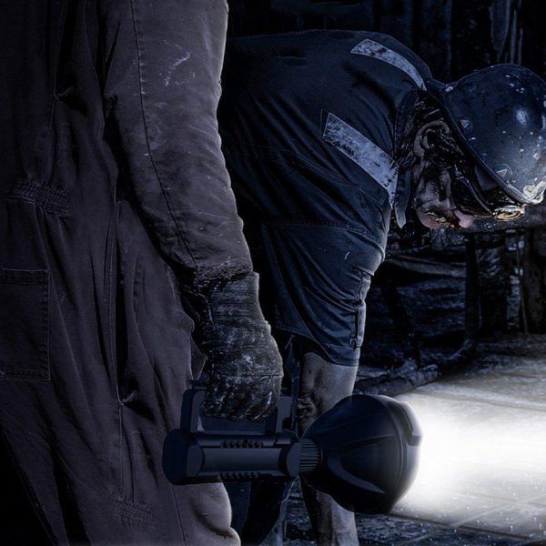 Lanterna LED IdeallStore, Search Master, reincarcabila, trepied inclus