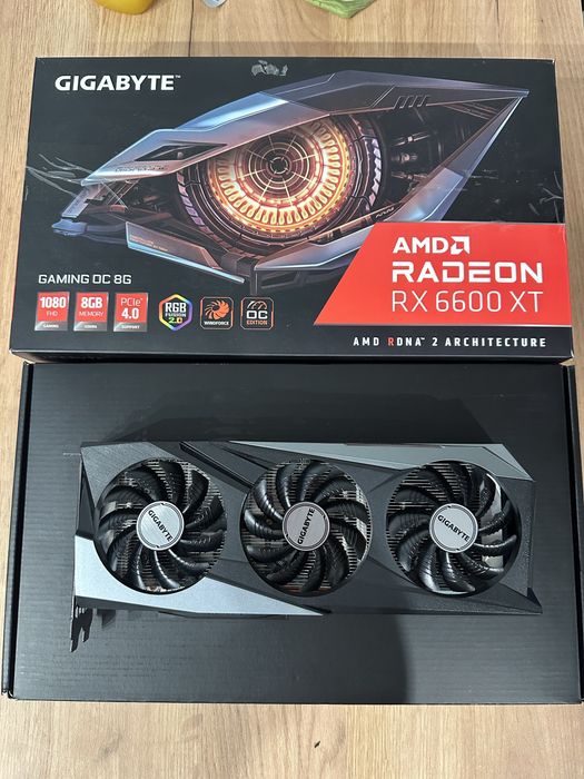 Gigabyte Radeon RX6600 xt 8gb продам!