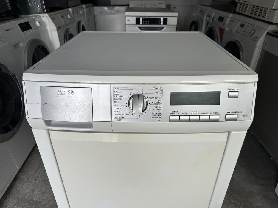 Сушилня + гаранция 1 година. AEG Клас А 7кг. Безплатна доставка за София
