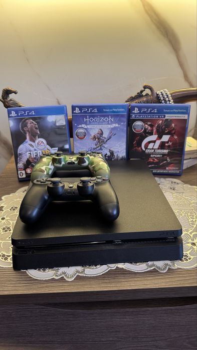 ps4 slim 2джостика