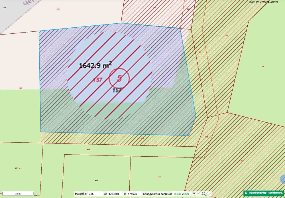 Продава се Парцел в Черноморец - 1948 кв.м за 51 €/кв.м - Снимка #4