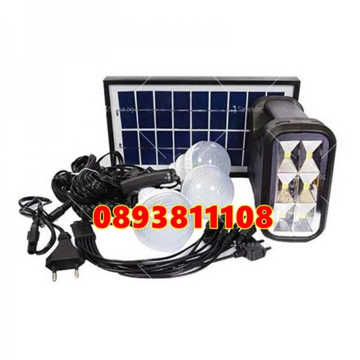 нова соларна осветлителна система подходяща за туризъм, къмпинг,риболо