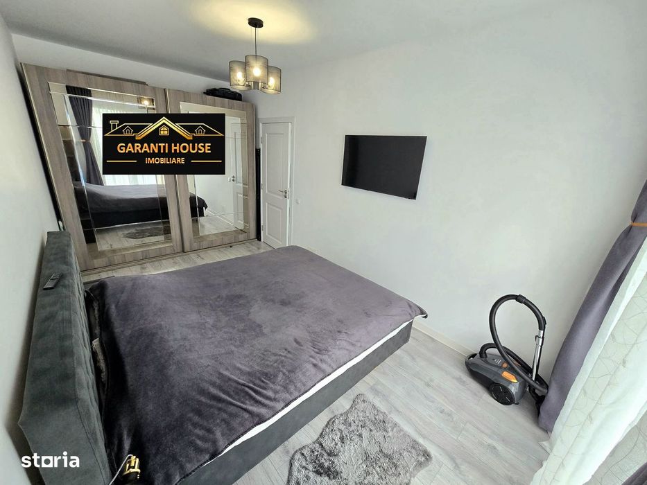 Bloc nou, apartament cu 2 camere, mobilat si utilat, parcare, 81 500€