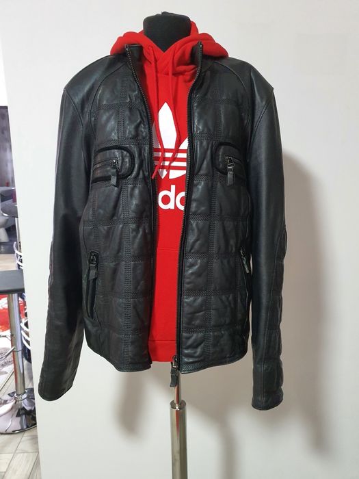 Geaca piele naturala nappa,  model pt tinute casual;