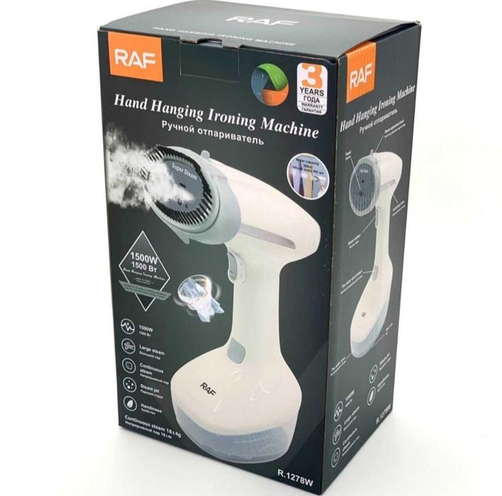 Отпариватель для одежды паровой утюг par dazmol RAF 1278