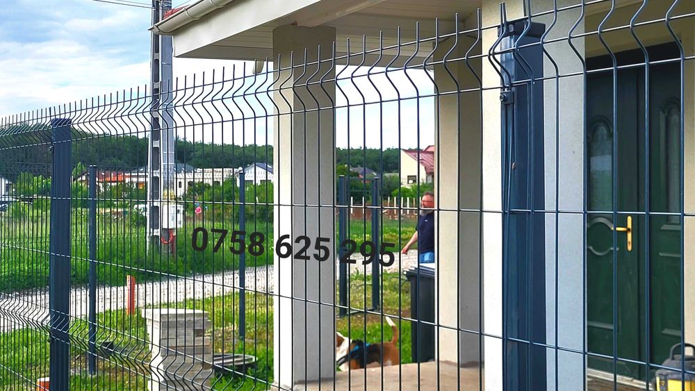 Gard zincat / gard din plasa / montaj gard / instalare gard