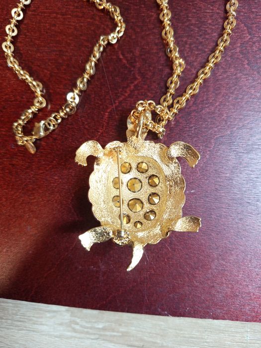 Колие с костенурка"Monet"